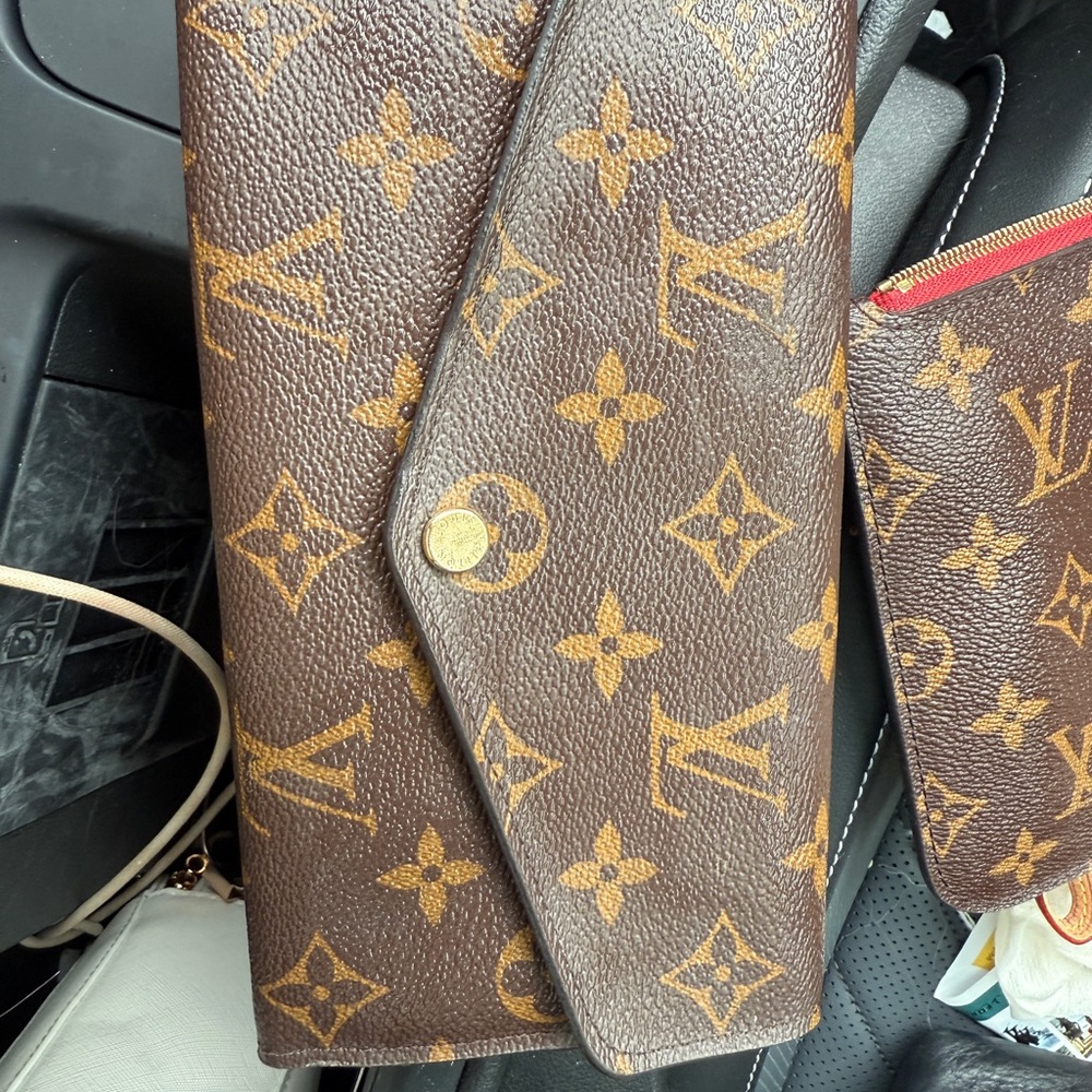 Louis Vuitton Brown Monogram Clutch
